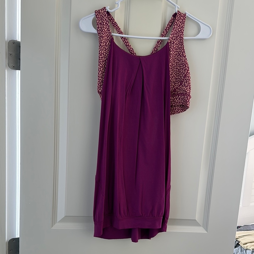Lululemon Athletica Purple Tank Top